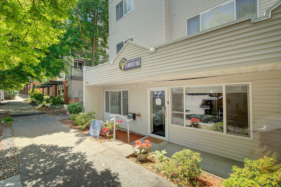 alaska junction coworking space outside of the space